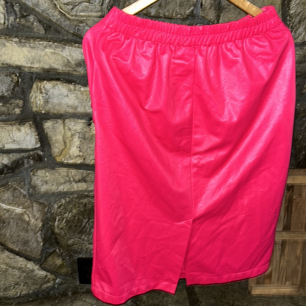 Pierre LaMonte Vintage  Barbie hot pink 2 piece skirt size 16 and jacket size 10 - Picture 6 of 9